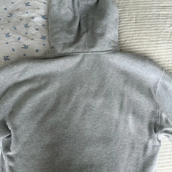 TNA Gray Sweatshirt Hoodie with Drawstrings - Picture 2 of 4